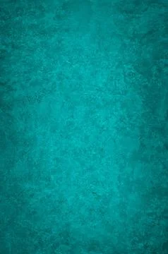 Teal blue wall abstract gradient grunge background 库存照片