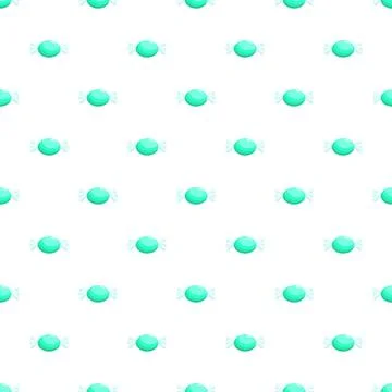 Teal candy wrap seamless pattern background Иллюстрация