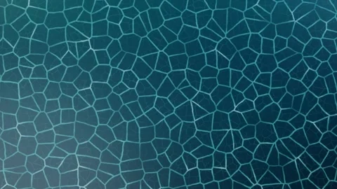 Teal Cellular Mosaic Pattern Motion Background Stock Footage 344590129