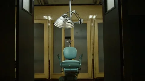 Teal chair Stock Footage 45933367