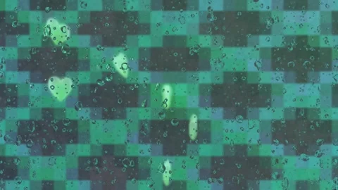 Teal Checkered Pattern Abstract Animation Clip 스톡 동영상 328900052