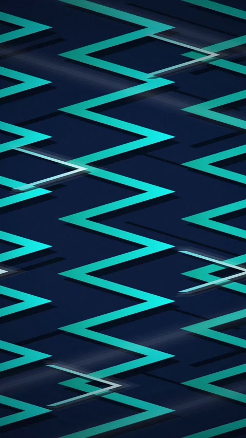 Teal chevron geometric lines seamless loop motion background Stock Footage 346570908