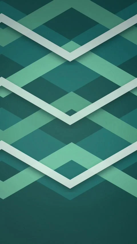Teal chevron pattern layers seamlessly looping motion background Stock Footage 346570943