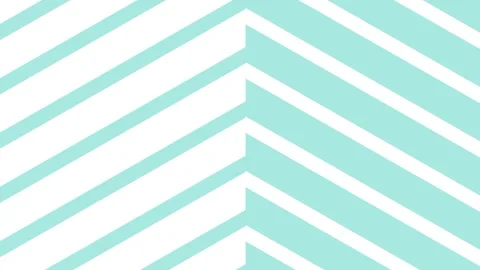 Teal Chevron Zigzag Stripe Pattern Stock Footage 346804347