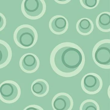 Teal circle geometric pattern design background. Modern design for cover, ... Stock Photos