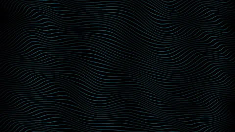 Teal collor Abstraction Waving Background Animated of Particle and Line. Virtual Видео 261537367
