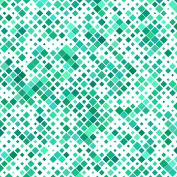 Teal color abstract square pattern background Stock Illustration