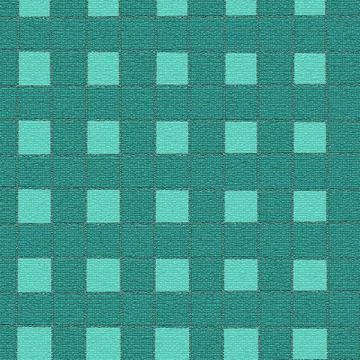 Teal cube grid pattern for print and design. Illustrazione stock
