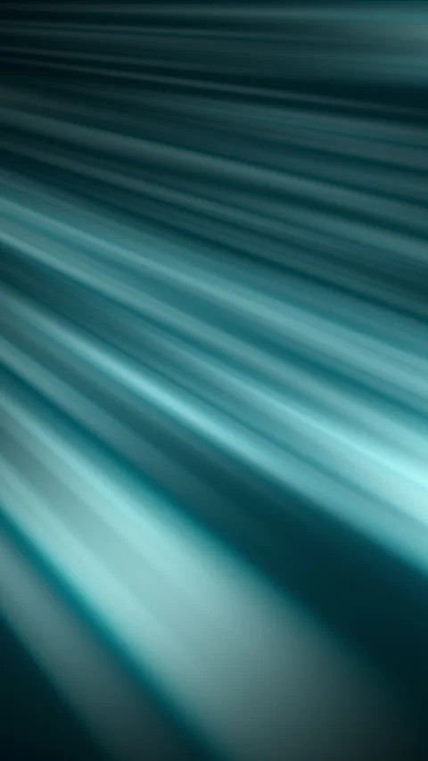 Teal Diagonal Light Streaks Silky Abstract Flow Vertical Seamless Loop Video stock 345852990