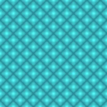 Teal Diamond Pattern Repeat Background Stock Illustration