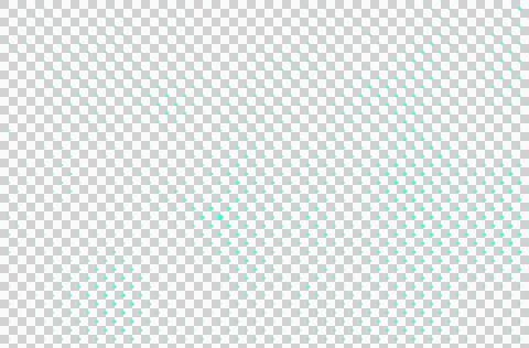 Teal dots pattern on white background Stock Illustration