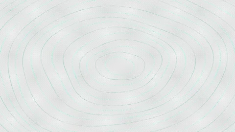 Teal Elliptical Particle Waves - Transparent 4K Loop Video stock 347286281