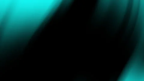 Teal Energy Waves Rising From Black Corner Space Видео 344530736