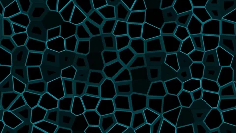 Teal Geometric Pattern Overlay with Black Band for Text Animation and Motio.. Stock Footage 340940023