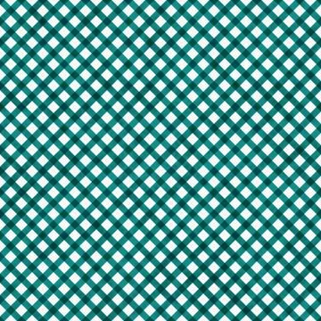 Teal gingham pattern repeat background Stock Illustration