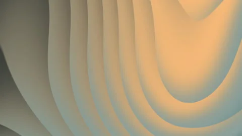 Teal gold gradient abstract curves waves liquid modern background Stock Footage 330532220