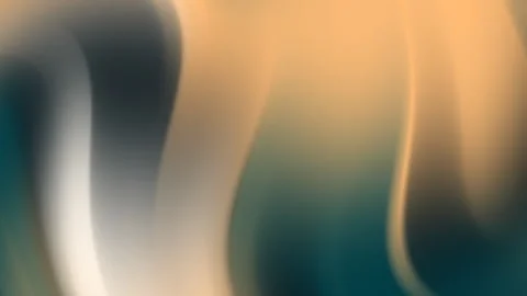 Teal gold gradient abstract fluid soft blend modern elegant background Stock Footage 330532236