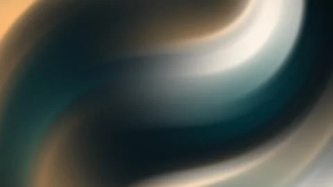 Teal gold gradient abstract swirl fluid background motion wave luxury elegan Stock Footage 330532537