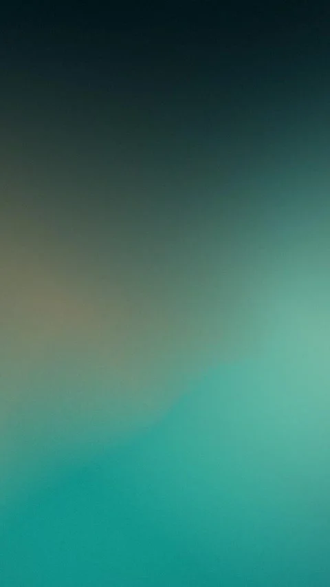 Teal gradient with grain texture and soft blur. Seamless loop background. 4K Vídeo Stock 309701584