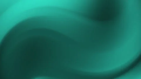 Teal Gradient Waves Flowing in Soft Blurred Abstract Background Видео 335027682