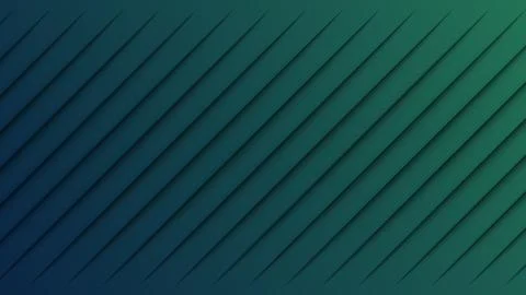 Teal Green Diagonal Stripes Shadowed Gradient Background image Stock Illustration
