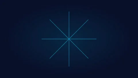 Teal ice crystal for frost pattern visuals. Professional holiday motion graphic 스톡 동영상 342624637