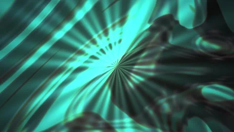 Teal Light Rays Emitting From Center. Stock Footage 335967068