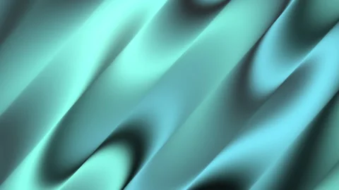 Teal liquid gradient waves seamless loop smooth abstract background 스톡 동영상 331515557