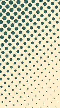 Teal octagonal forms fade from large to tiny across a soft cream field, cre.. Stock Illustration