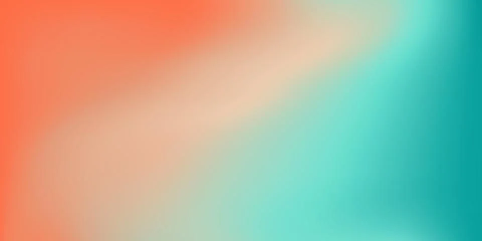 Teal orange pastel gradient texture background Ilustración de archivo