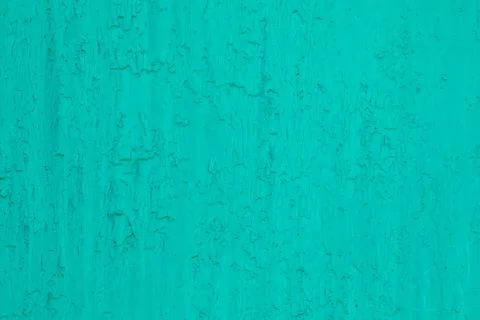 Teal painted wall texture background, design pattern template Foto stock
