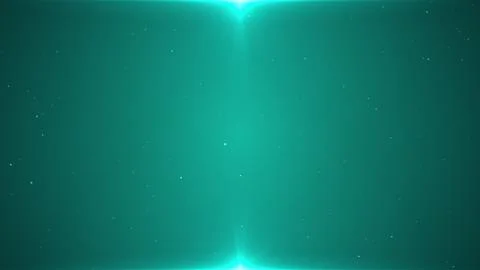 Teal Particle Background with Clean Light Frame - Seamless Loop Stock Illustration