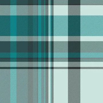 Teal plaid background with a repeating pattern. A timeless design suitable .. Stock Illustration