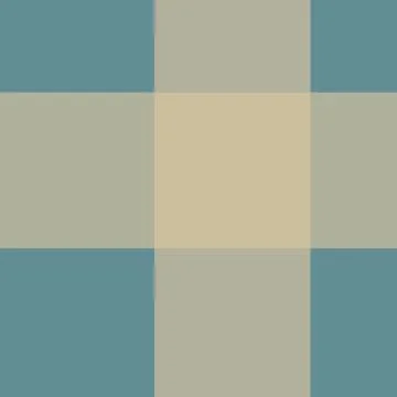 Teal plaid pattern large scale Illustrazione stock