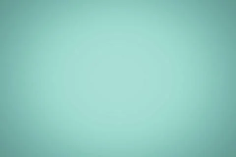 Teal radial gradient flat design is shifting from dark edges toward mint-teal Stock Illustration