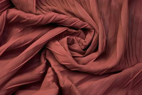 Teal red fabric overlapping pattern on the center Stock Photos