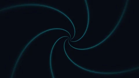 Teal Spiral Light Trails Seamless Loop Stock Footage 340598122