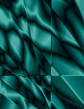 Teal stained glass effect background Stock Illustration