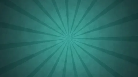 Teal Sunburst Vintage Loop Motion Background Video stock 346777576