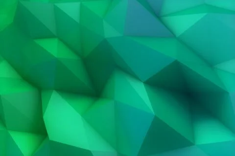 Teal Triangle Background Stock Illustration