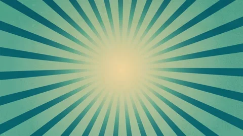 Teal Vintage Sunburst Background 스톡 동영상 344863455