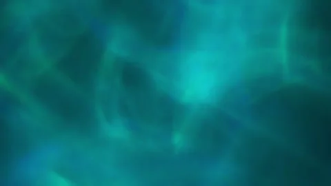 Teal wavy lights flowing in an abstract pattern Stock Footage 304850858
