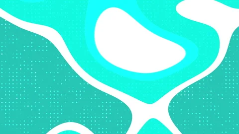 Teal &amp; white abstract background, dotted pattern. Suitable for web design Stock Footage 302868377