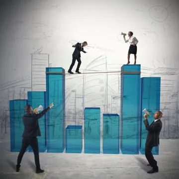 Team to action Stock Photos