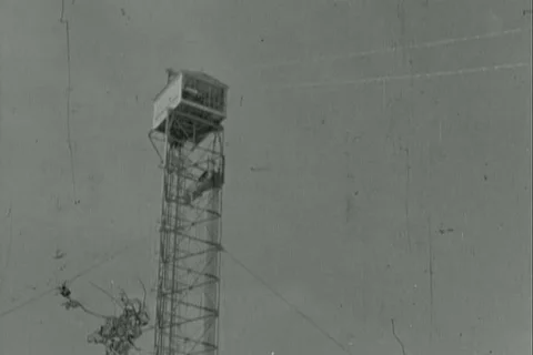 A team of American nuclear scientists do a final check on nuclear forces Stock Footage 99462961