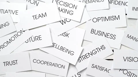 Team and cloud of business concepts Stock Footage 66163976