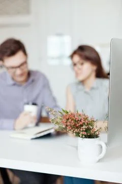 Team of architects working on construction project Stock Photos