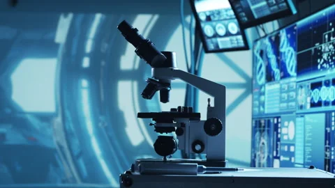 Team of astronauts in a space suits aboard the orbital station. A crew of Stock Footage 260508146