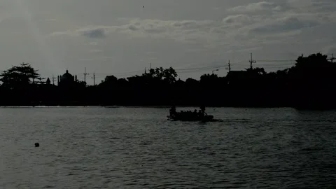 Team boat athletes are practicing Stock Footage 236813429