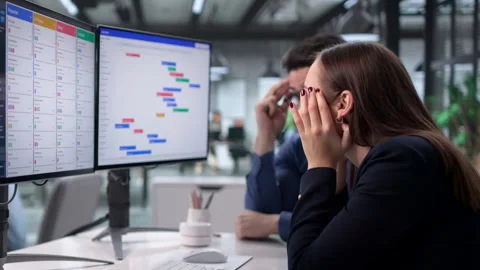 Team Bored And Confused Stock Footage 329299084
